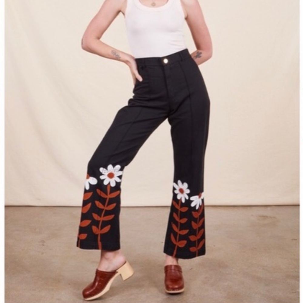 Big Bud Press Daisy Paintstamp Western Pant